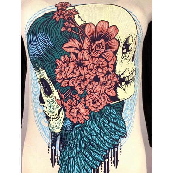 SECRET ARTIST by AFFLICTION DEAD ROMANCE Tee - Picture 8 of 10